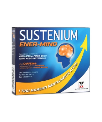 Sustenium Ener-Mind 12 Bustine Bestbody.it
