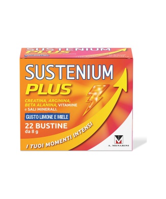 Sustenium Plus Limone e Miele 22 Bustine Bestbody.it
