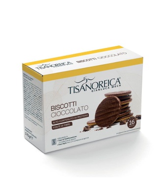 Tisanoreica Biscotti Cioccolato 16x11g Bestbody.it