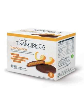 Tisanoreica Ciocomech Cioccolato/Arancia 9 Biscotti Bestbody.it
