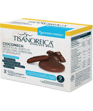 Tisanoreica Ciocomech Glycemic Friendly Biscotto Cacao 9x13g Bestbody.it