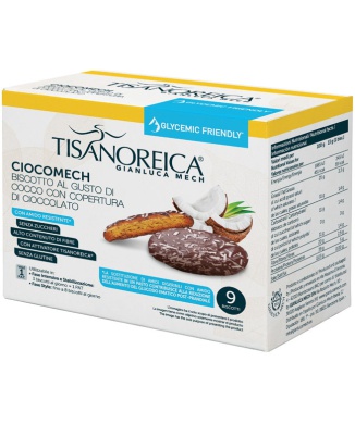 Tisanoreica Ciocomech Glycemic Friendly Biscotto Cocco 9x13g Bestbody.it