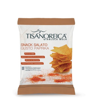Tisanoreica Mech Chips Paprika 25g Bestbody.it