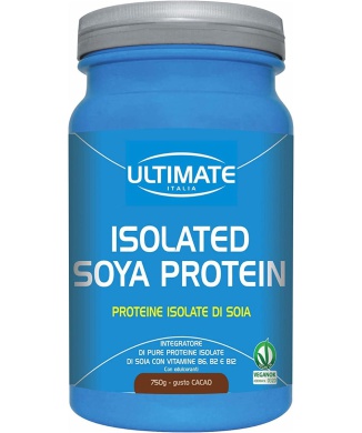 Ultimate Isolated Soya Protein Cacao 750g Bestbody.it