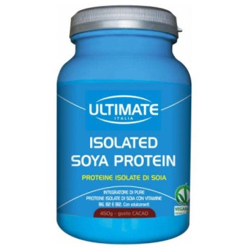 Ultimate Isolated Soya Protein Gusto Cacao 450g Bestbody.it