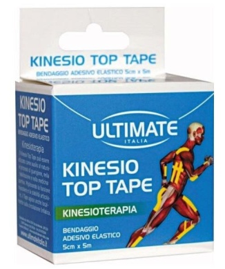 Ultimate Kinesio Top Tape Bendaggio Adesivo Elastico Fucsia 5cmx5m Bestbody.it