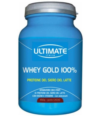 Ultimate Whey Gold 100% Cacao 450g Bestbody.it