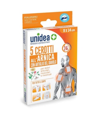 Unidea Cerotti Arnica E Artiglio Del Diavolo 9x14 cm 5 Pezzi Bestbody.it