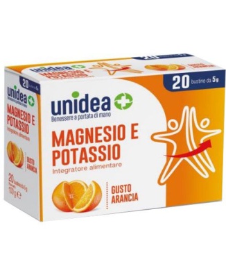 Unidea Magnesio E Potassio 20 Bustine Bestbody.it