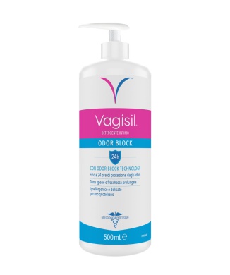 Vagisil Detergente Intimo Odor Block Per l'Igiene Quotidiana Rinfrescante Con Aloe Vera 500ml Bestbody.it
