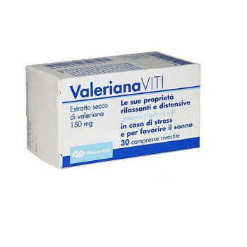 Valeriana Viti 30 Compresse Rivestite Bestbody.it