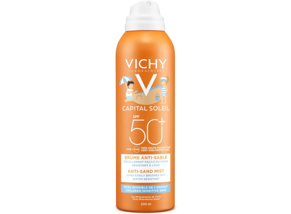 Vichy Capital Soleil Spray Anti-Sabbia Per Bambini 50 SPF 200ml Bestbody.it