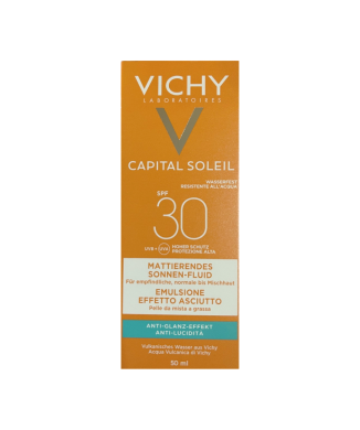 Vichy Ideal Soleil Emulsione Anti-Lucidità Effetto Asciutto SPF 30 50 ml Bestbody.it