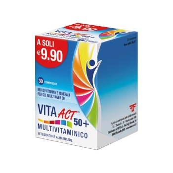Vita Act 50+ Multivitaminico 30 Compresse Bestbody.it