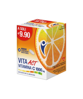 Vita Act Vitamina C 1000mg 30 Compresse Masticabili Bestbody.it