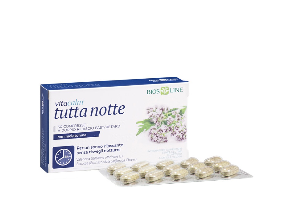 VitaCalm Tutta Notte con Melatonina (30cpr)