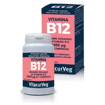 Vitacurveg Vitamina B12 100 Compresse Bestbody.it