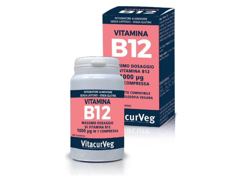 Vitacurveg Vitamina B12 100 Compresse Bestbody.it