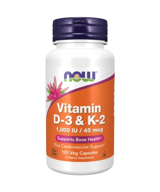Vitamin D-3 & K-2 (120cps) Bestbody.it