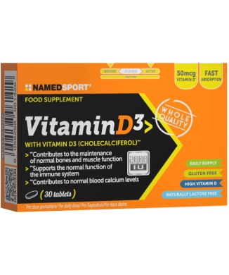 Vitamin D3 (30cpr) Bestbody.it
