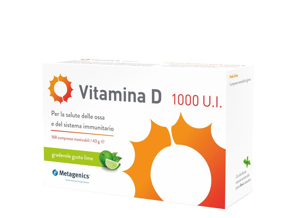 Vitamina D 1000 U.I (168cpr) Bestbody.it
