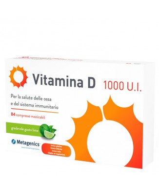 Vitamina D 1000 U.I (84cpr) Bestbody.it