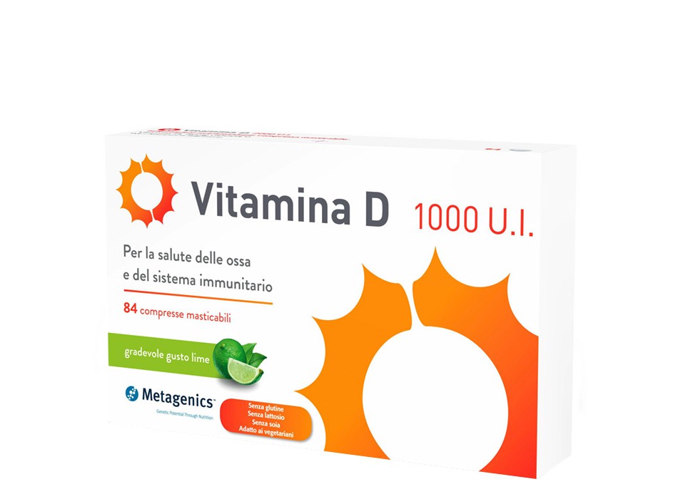Vitamina D 1000 U.I (84cpr) Bestbody.it
