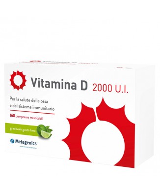 Vitamina D 2000 U.I (168cpr) Bestbody.it