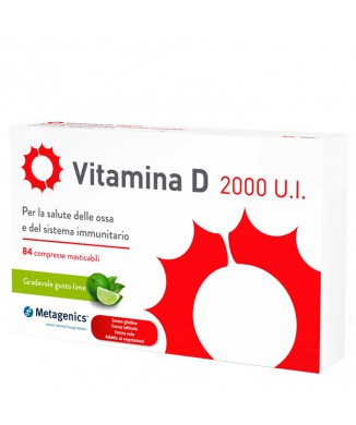 Vitamina D 2000 U.I (84cpr) Bestbody.it