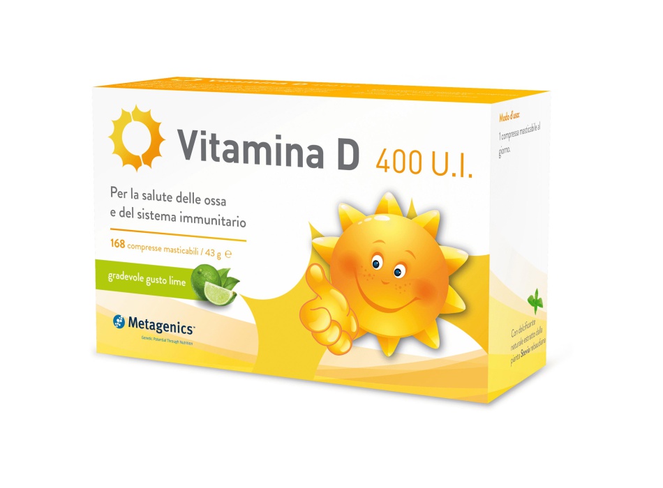 Vitamina D 400 UI 168 Compresse Bestbody.it