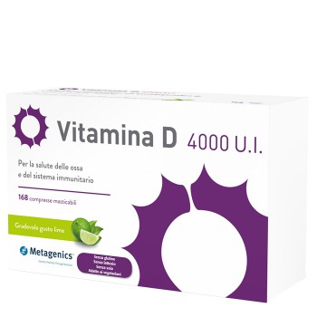Vitamina D 4000 U.I (168cpr) Bestbody.it