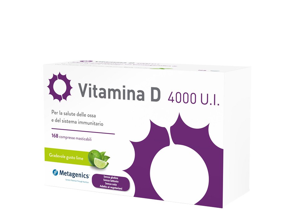 Vitamina D 4000 U.I (168cpr) Bestbody.it