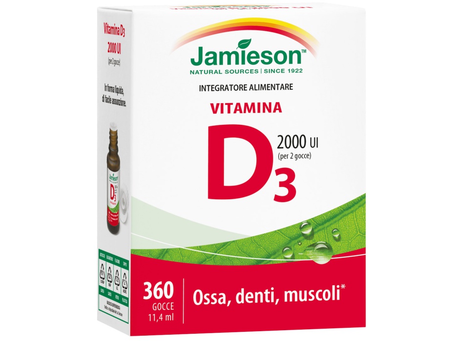 Vitamina D gocce (11,4ml) Bestbody.it