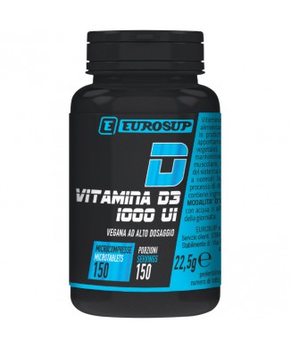 Vitamina D3 1000 UI (150cpr) Bestbody.it