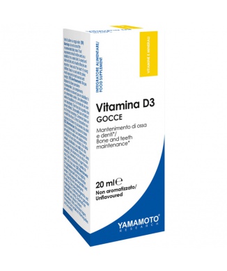 Vitamina D3 Gocce (20ml) Bestbody.it