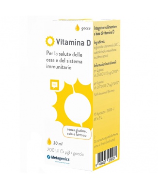 Vitamina D3 Liquido (30ml) Bestbody.it