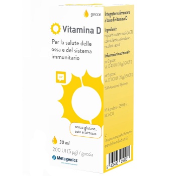 Vitamina D3 Liquido (30ml) Bestbody.it
