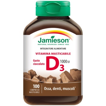 Vitamina D3 masticabile (100cpr) Bestbody.it