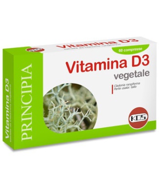 Vitamina D3 Vegetale 60 Compresse Bestbody.it