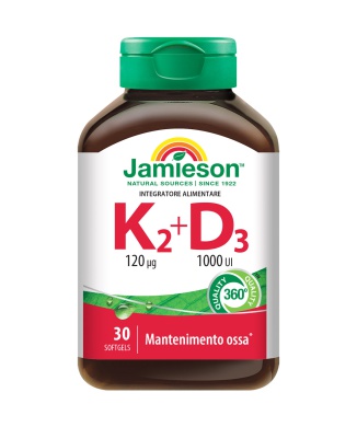 Vitamina K2+D3 (30cps) Bestbody.it