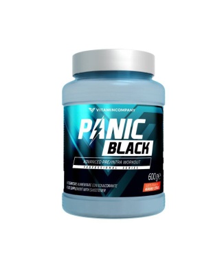 Vitamincompany Panic Black 3.0 Pre-Intra Workout Agrumi 600g Bestbody.it