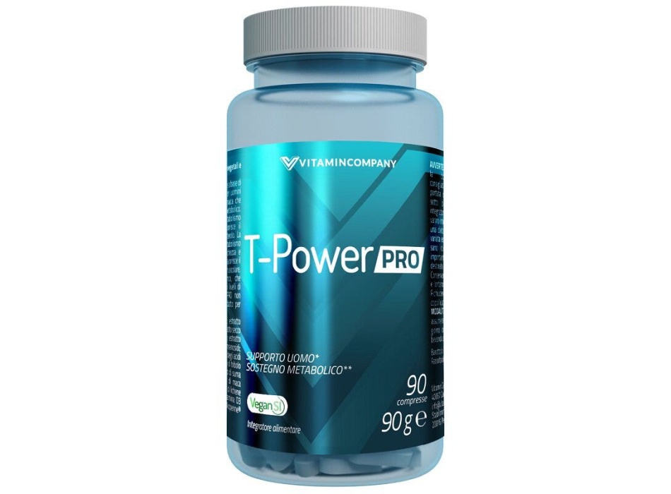 Vitamincompany T-Power PRO 90 Compresse Bestbody.it