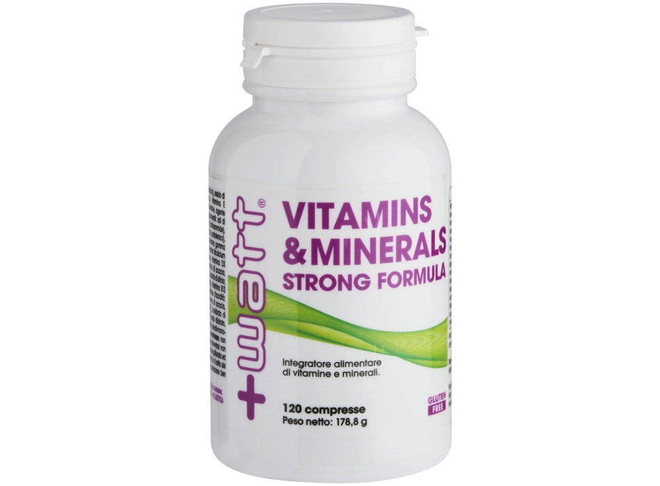 Vitamins&Minerals Strong Formula (120cpr) Bestbody.it