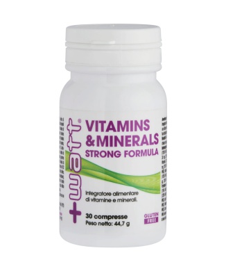 Vitamins&Minerals Strong Formula (30cpr) Bestbody.it