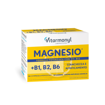 Vitarmonyl Magnesio + B1,B2,B6 24 Compresse Effervescenti Bestbody.it