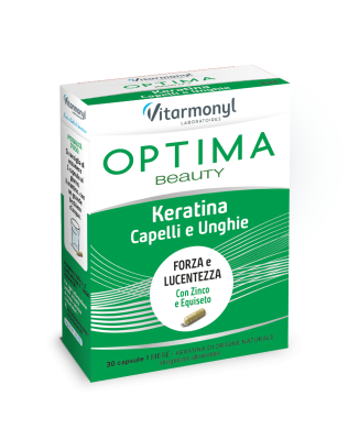 Vitarmonyl Optima Beauty Capelli & Unghie Keratina 30 Capsule Bestbody.it