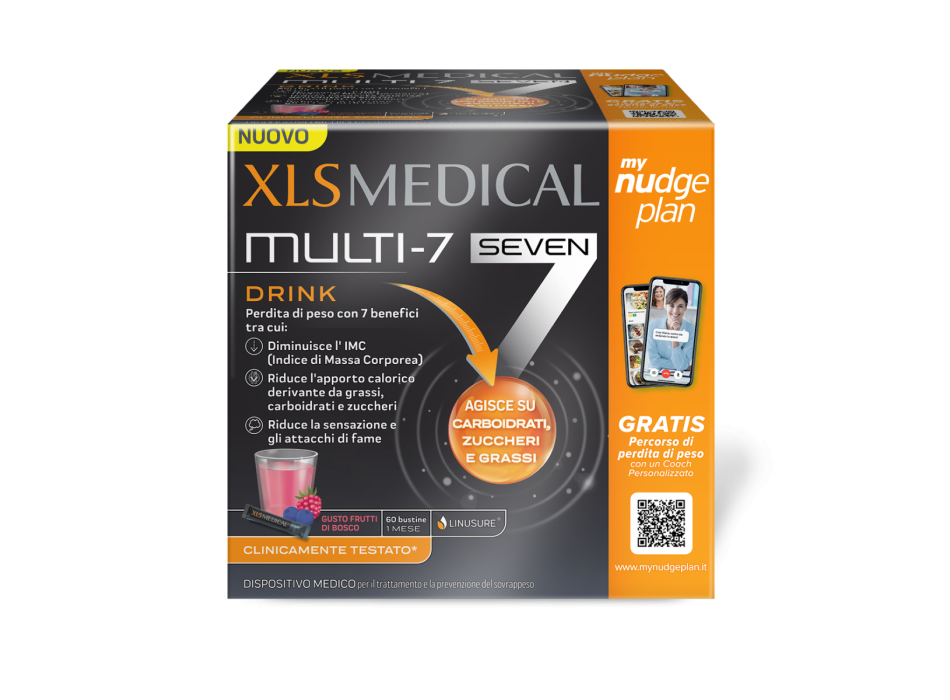 XLS Medical Multi-7 Drink 60 Bustine Bestbody.it