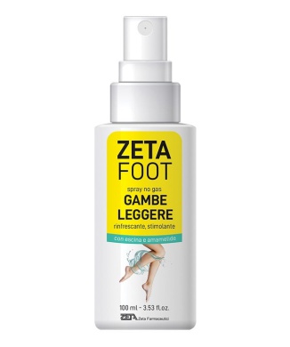 Zeta Foot Spray No Gas Gambe Leggere 100ml Bestbody.it
