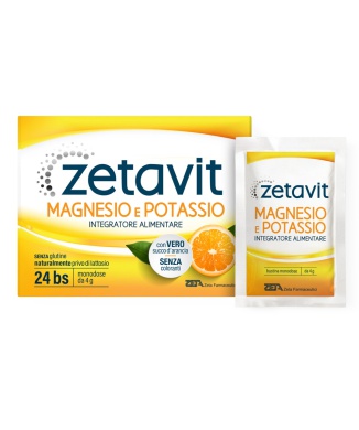 Zetavit Magnesio Potassio 24 Bustine Bestbody.it